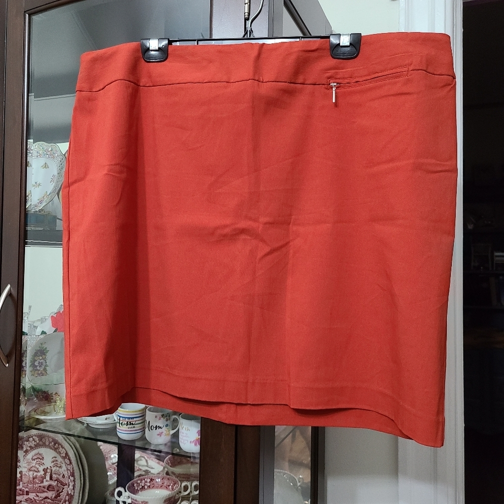Lane Bryant Women's Stretchy Pencil Skirt Office Business Casual Fall Size 24